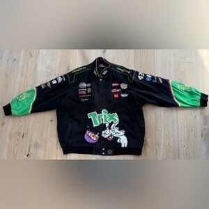 Men’s Vintage JH Design #43 Bobby Labonte Trix NASCAR racing jacket